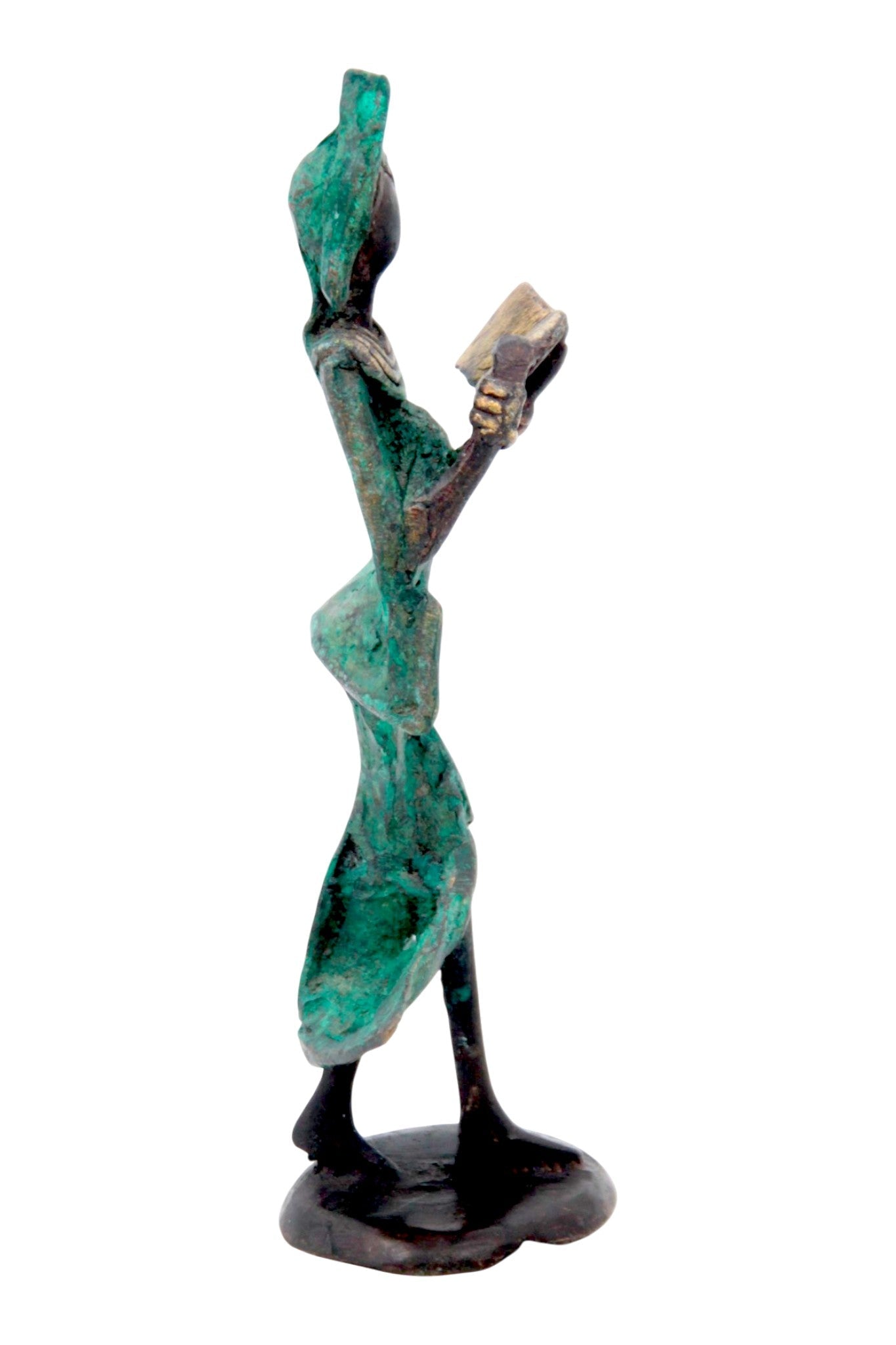 Bronze 15 cm vert n°25 