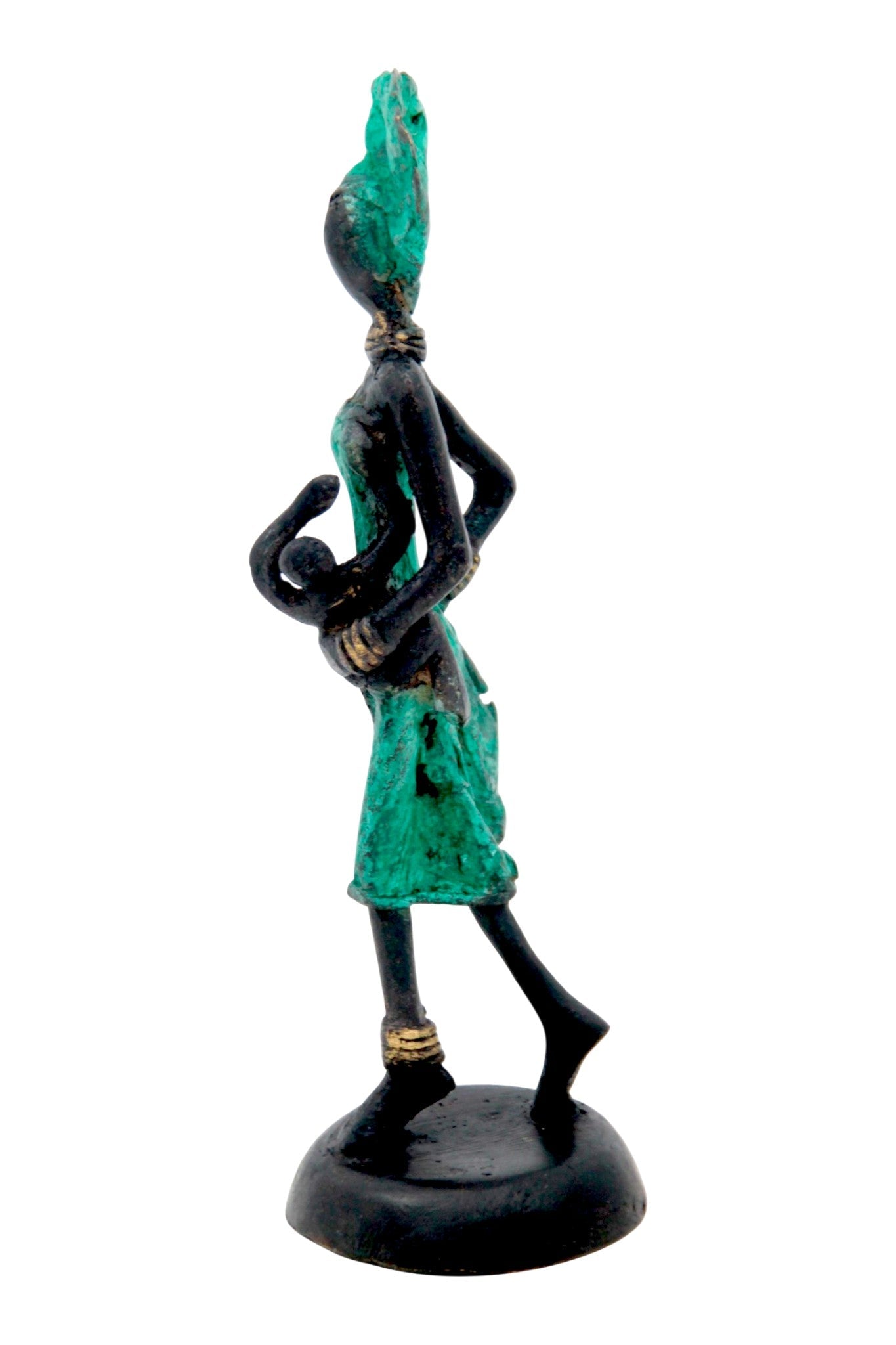 Bronze 15 cm vert n°26 