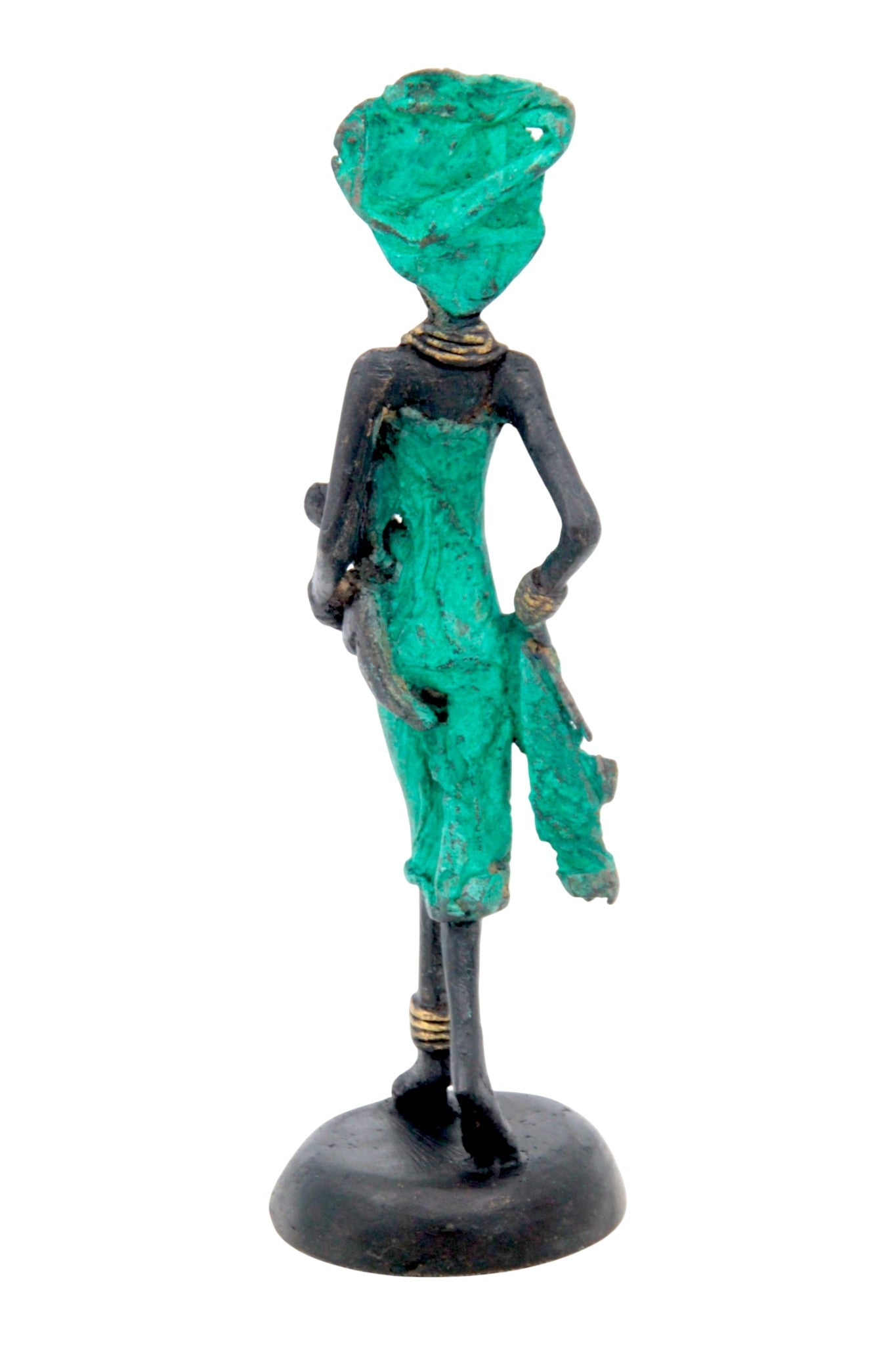 Bronze 15 cm vert n°26 