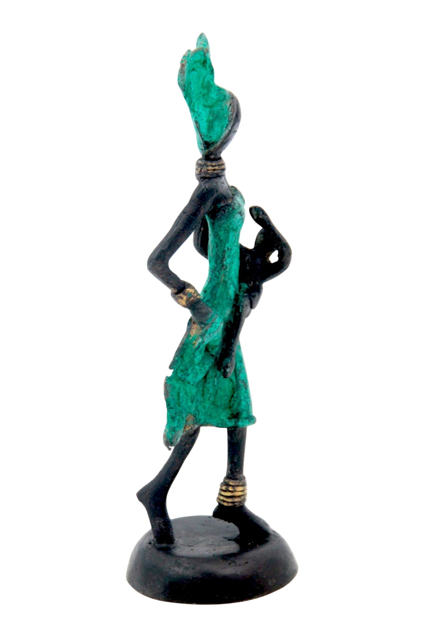 Bronze 15 cm vert n°26 