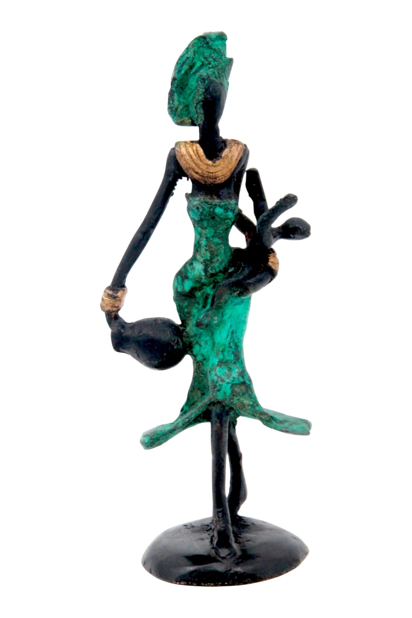 Bronze 15 cm vert n°27 