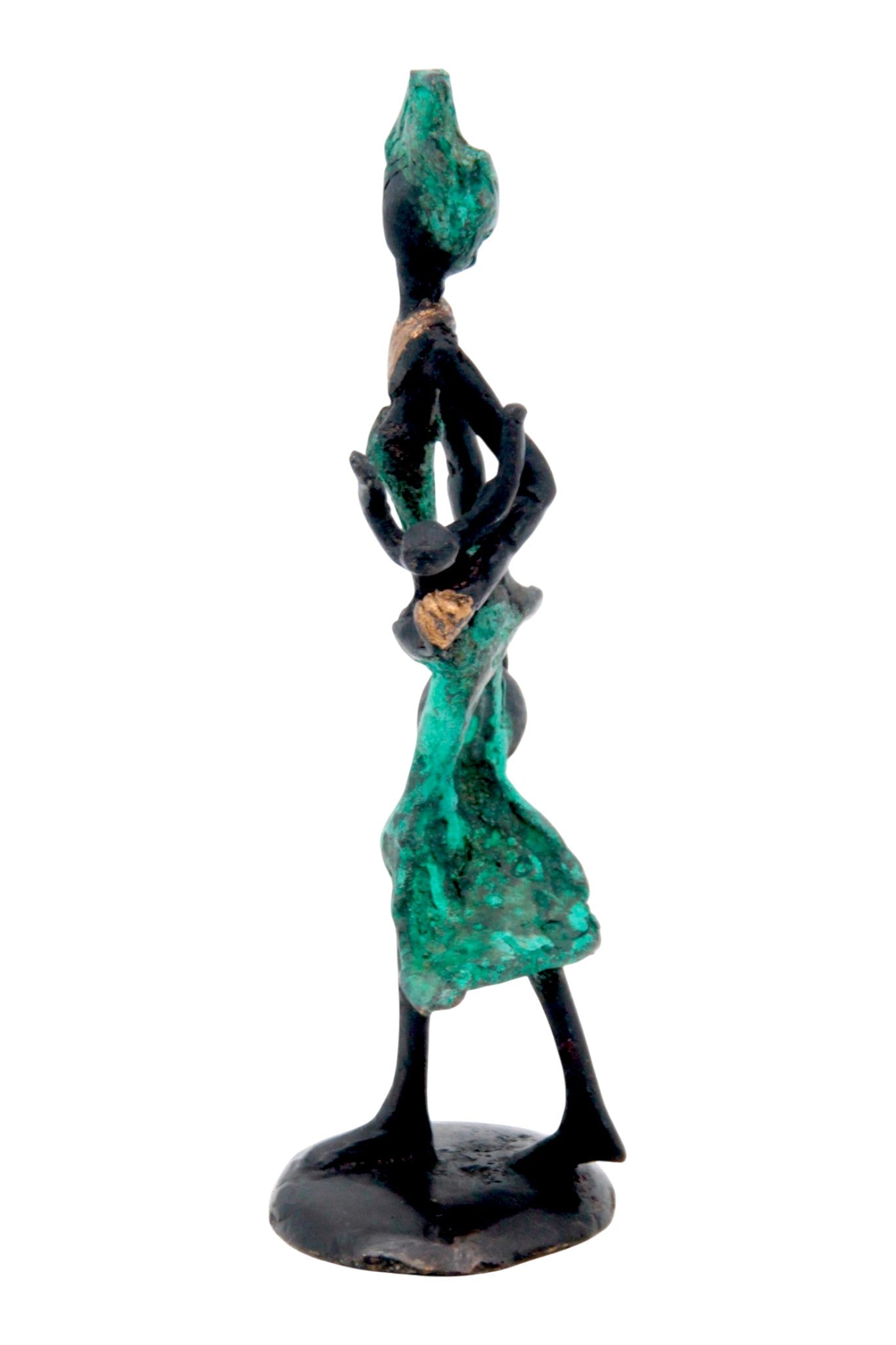 Bronze 15 cm vert n°27 