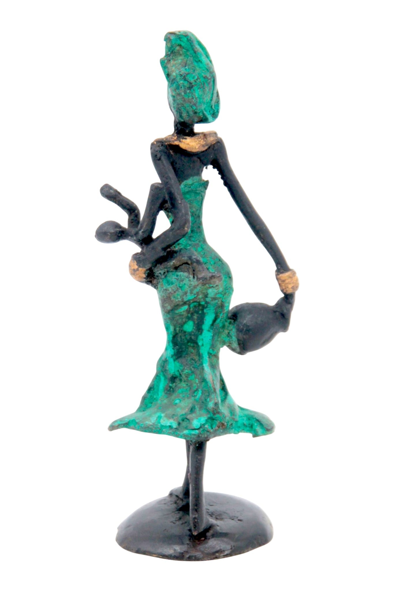 Bronze 15 cm vert n°27 