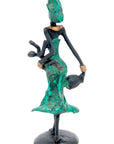 Bronze 15 cm vert n°27 