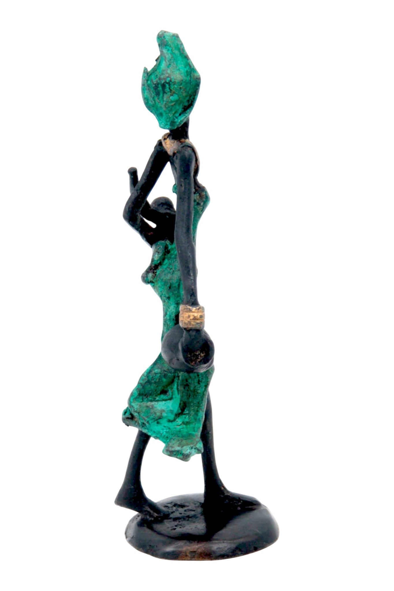 Bronze 15 cm vert n°27 