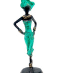 Bronze 15 cm vert n°30 