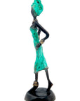 Bronze 15 cm vert n°30 