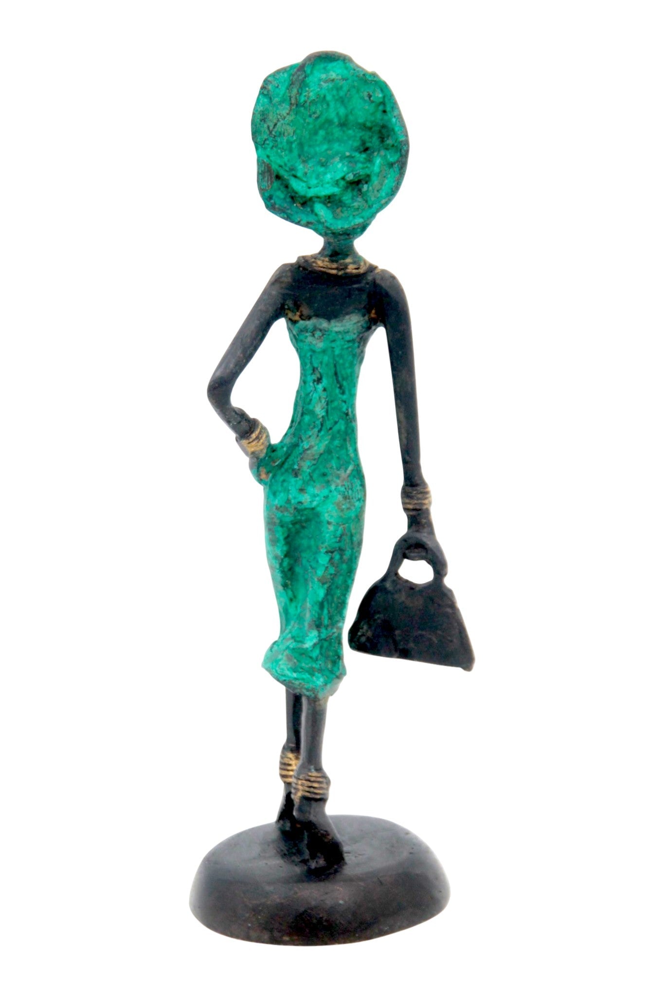 Bronze 15 cm vert n°32 