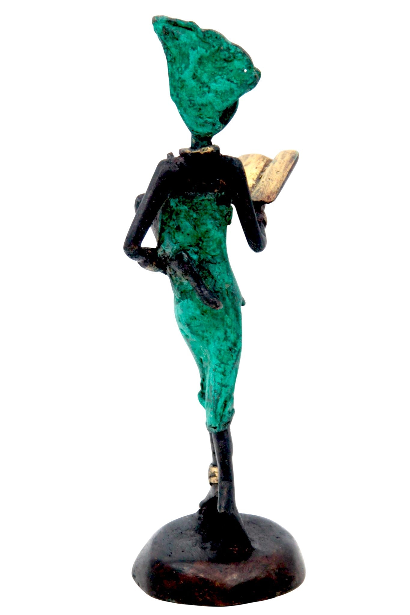 Bronze 15 cm vert n°34 