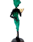 Bronze 15 cm vert n°34 