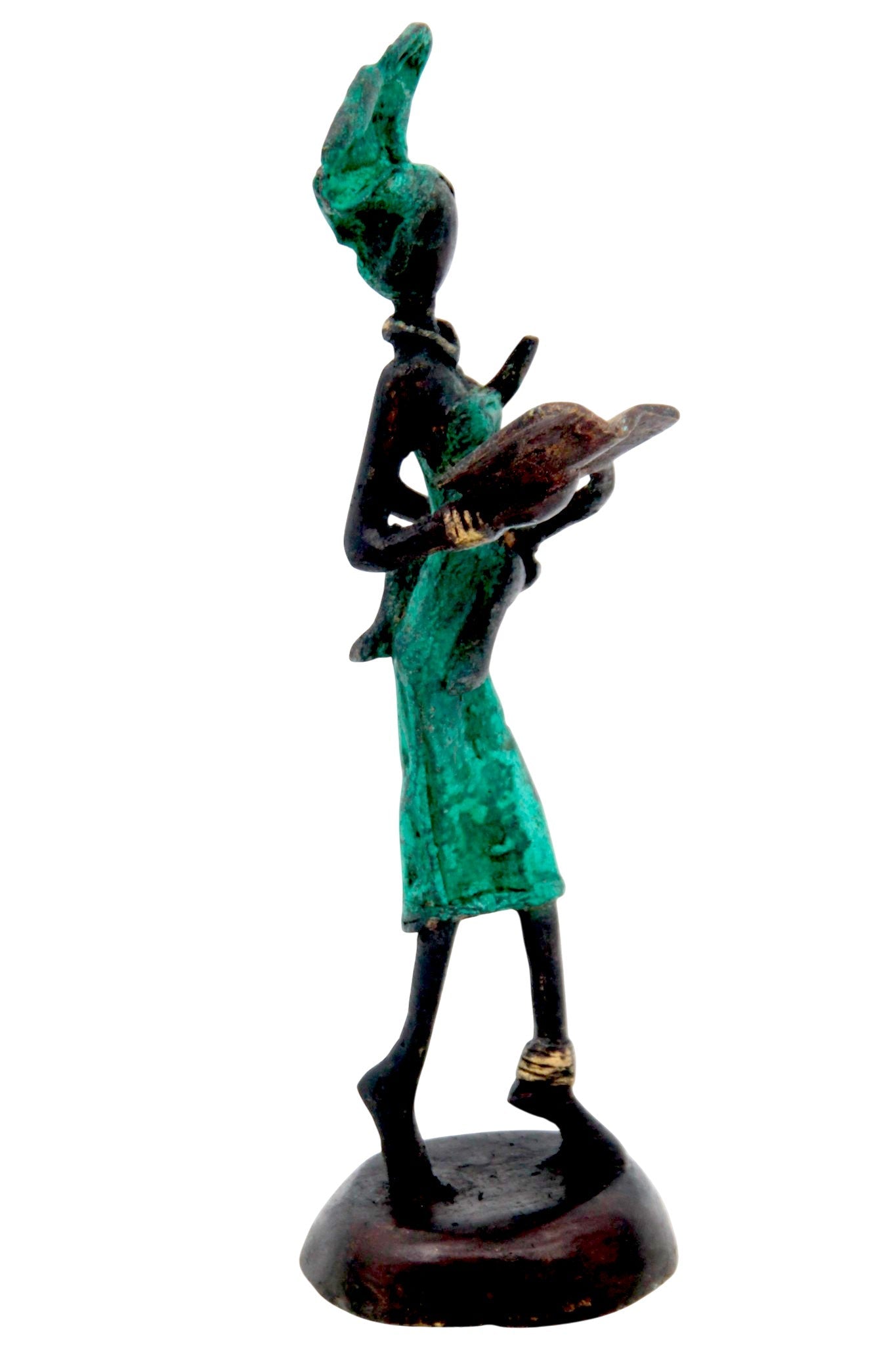 Bronze 15 cm vert n°34 