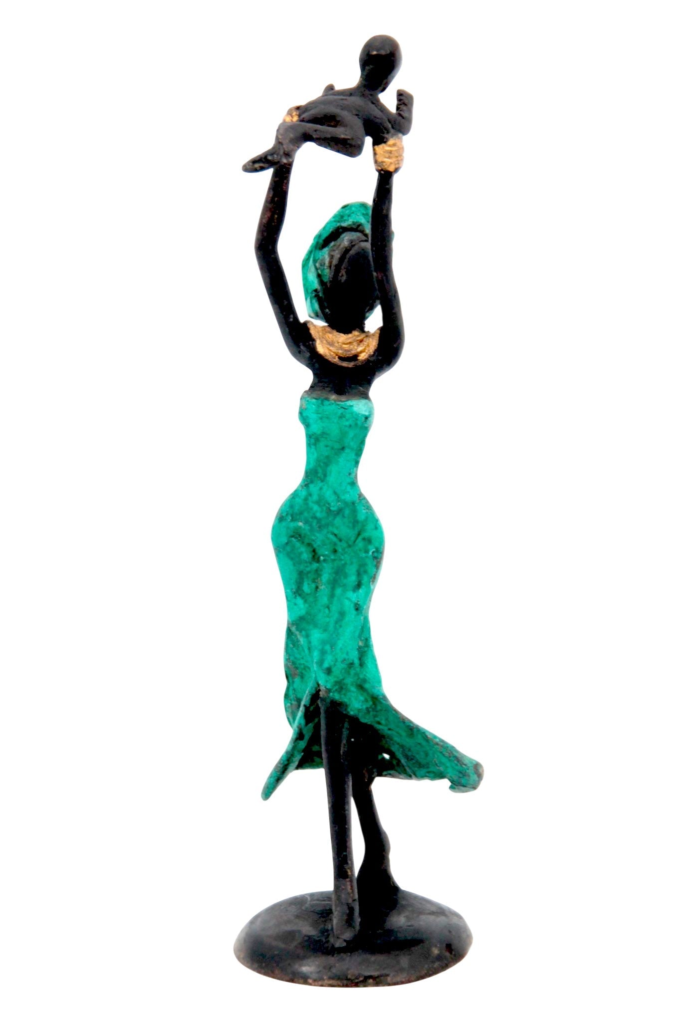 Bronze 15 cm vert n°40 