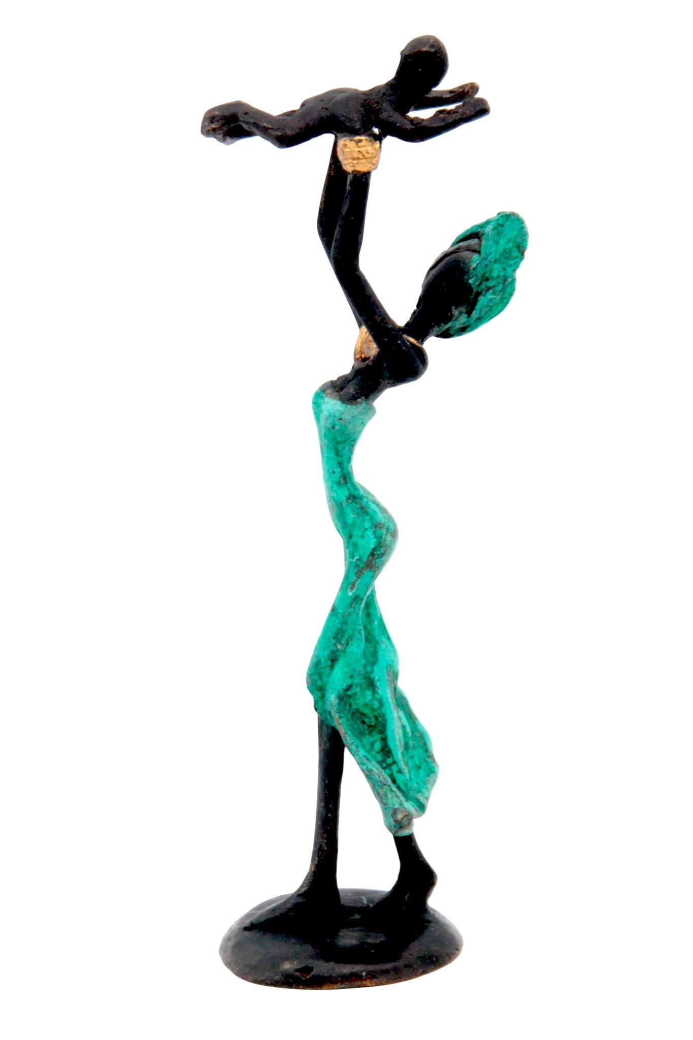 Bronze 15 cm vert n°40 