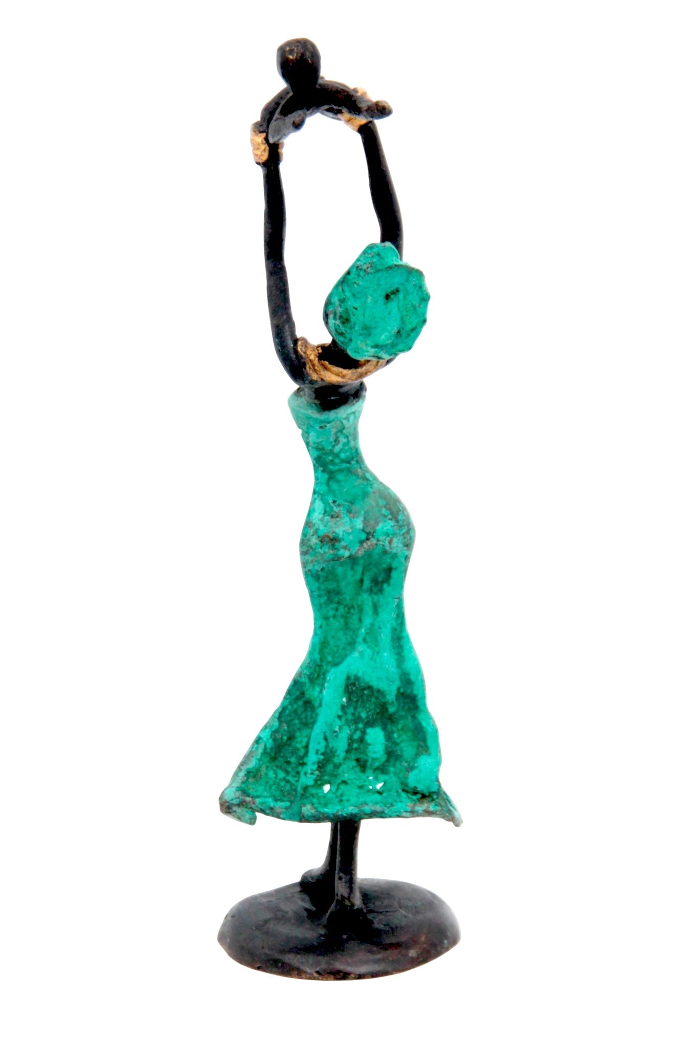 Bronze 15 cm vert n°40 