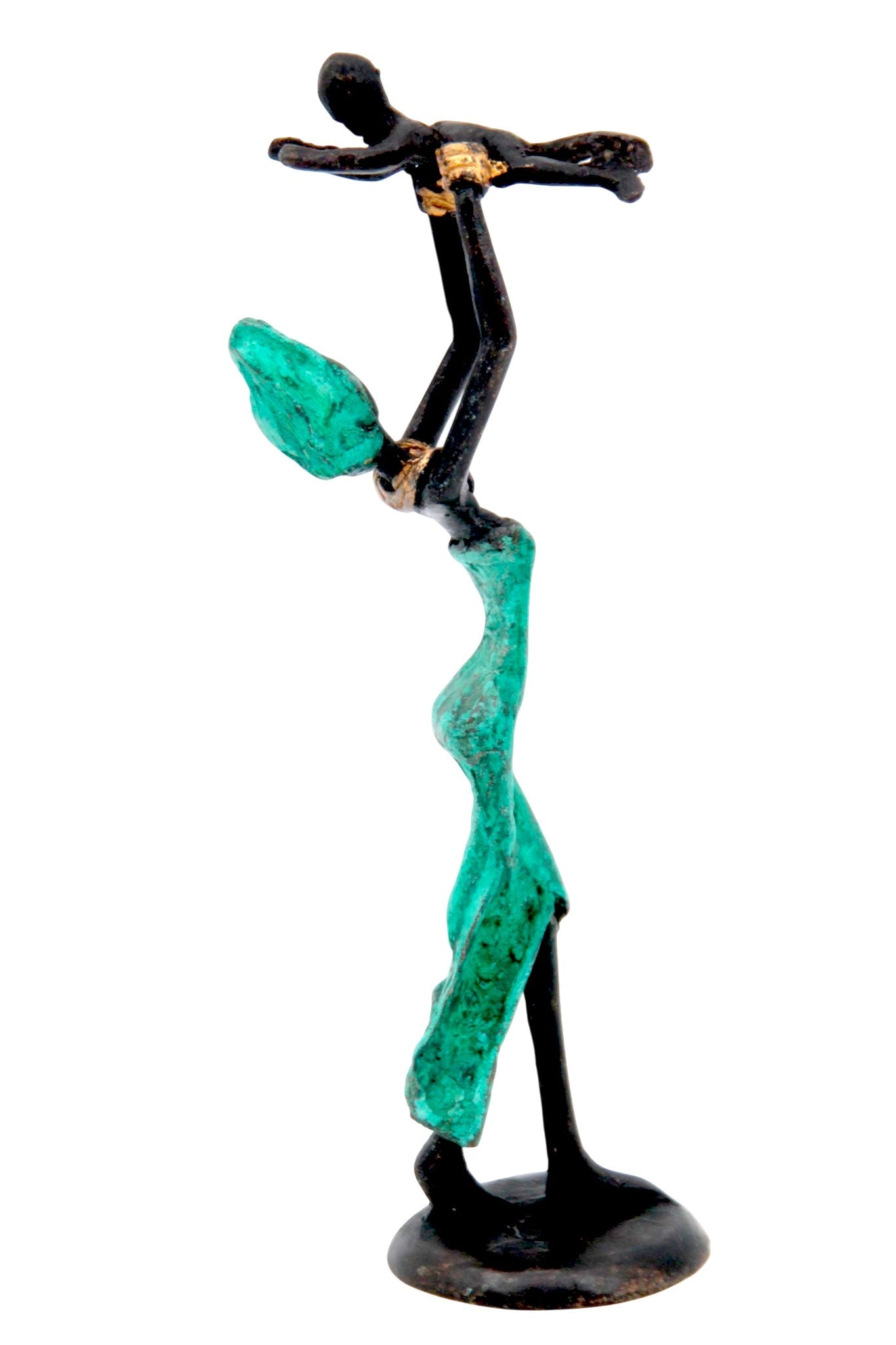 Bronze 15 cm vert n°40 