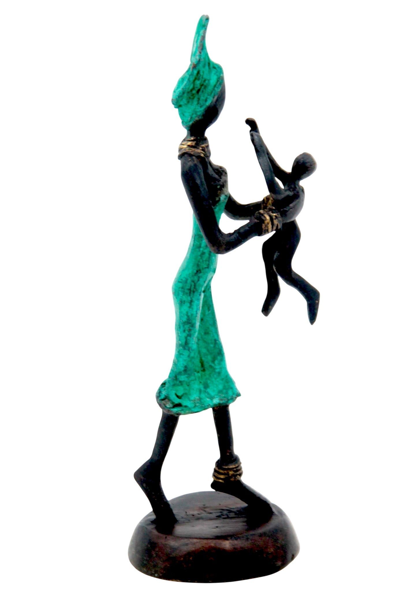 Bronze 15 cm vert n°41 