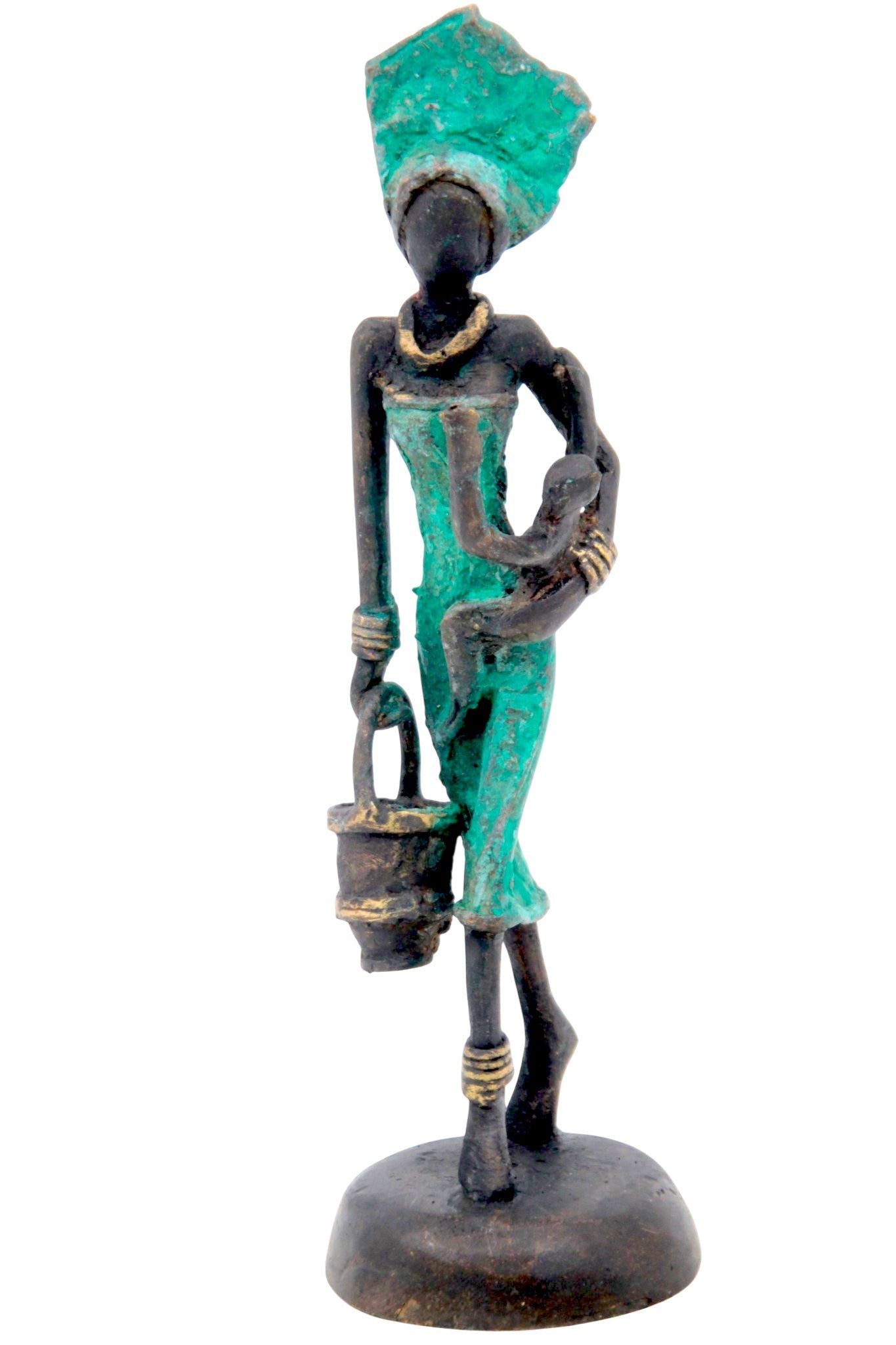 Bronze 15 cm vert n°47 