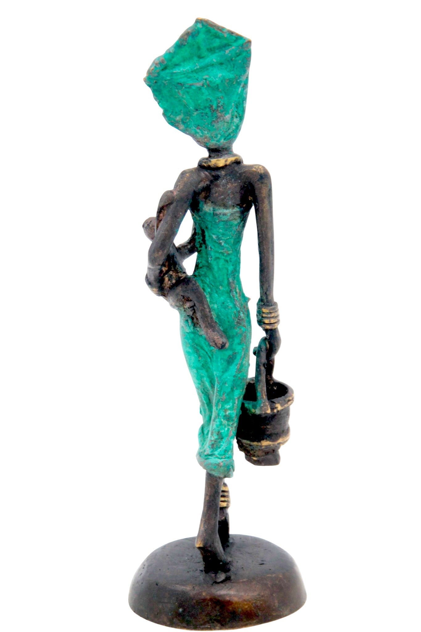 Bronze 15 cm vert n°47 