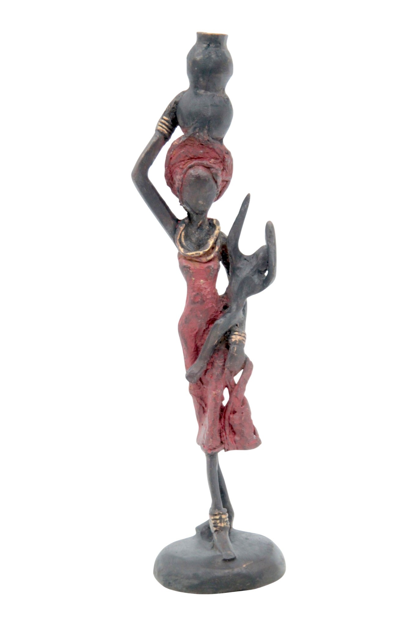 Bronze 15 cm rouge n°1 
