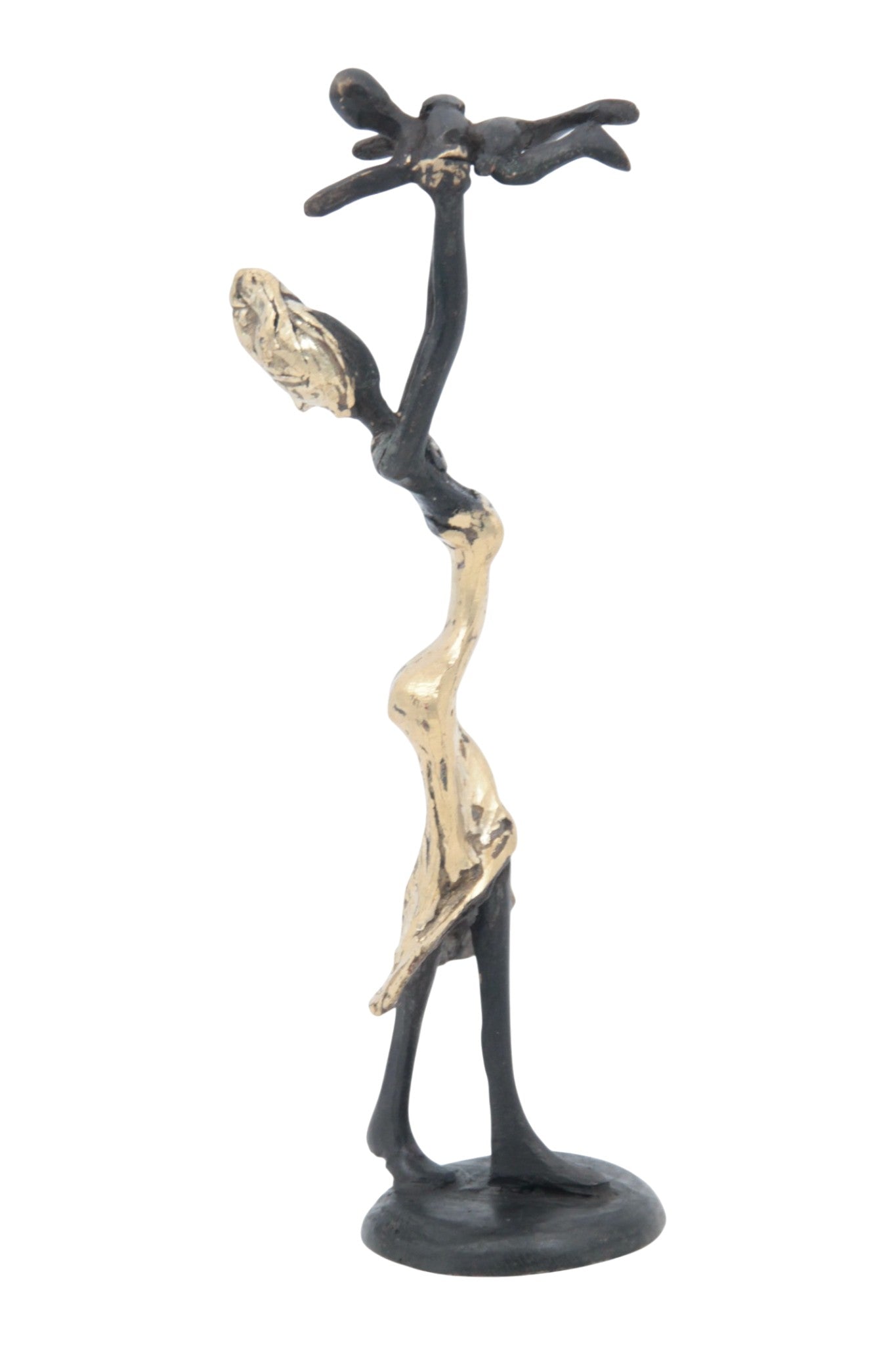 Bronze 15 cm doré n°4 
