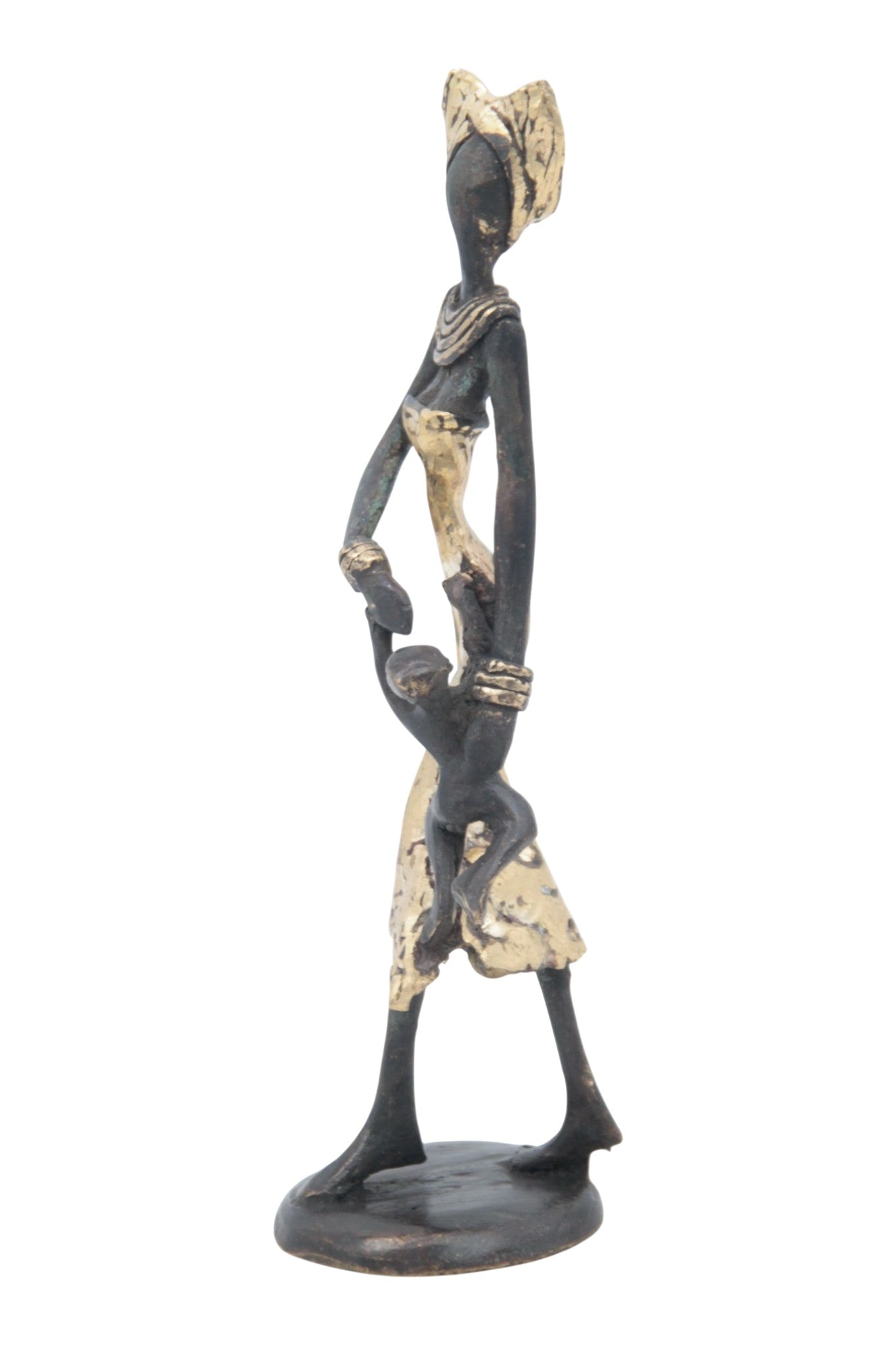 Bronze 15 cm doré n°5 