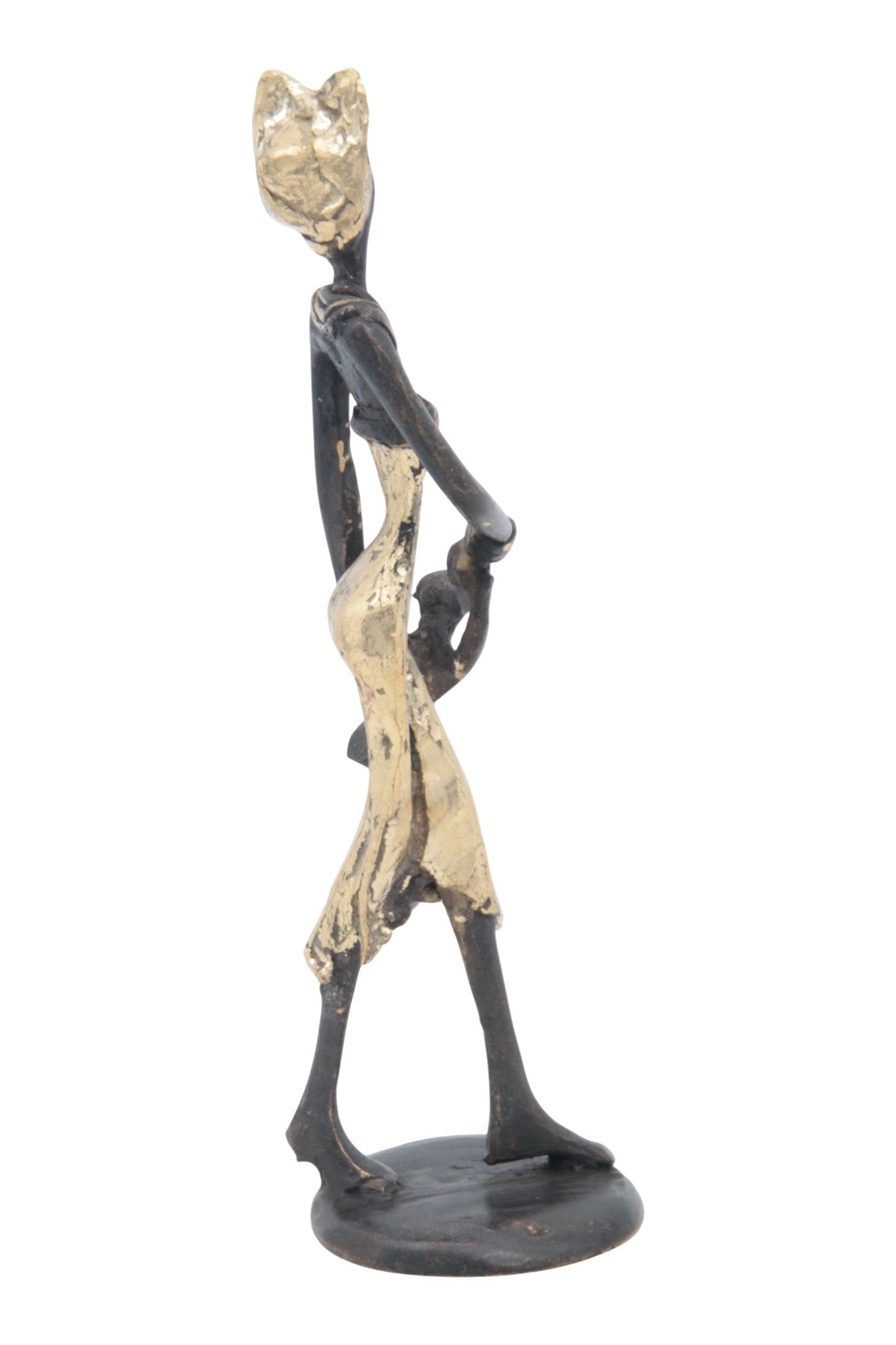 Bronze 15 cm doré n°5 