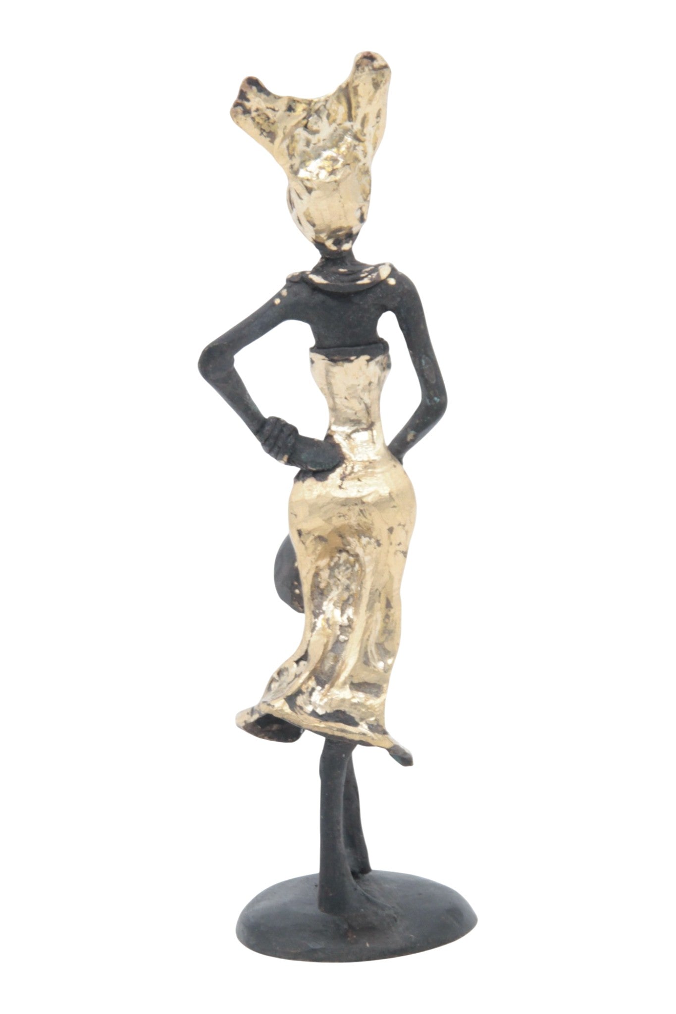 Bronze 15 cm doré   n°8 