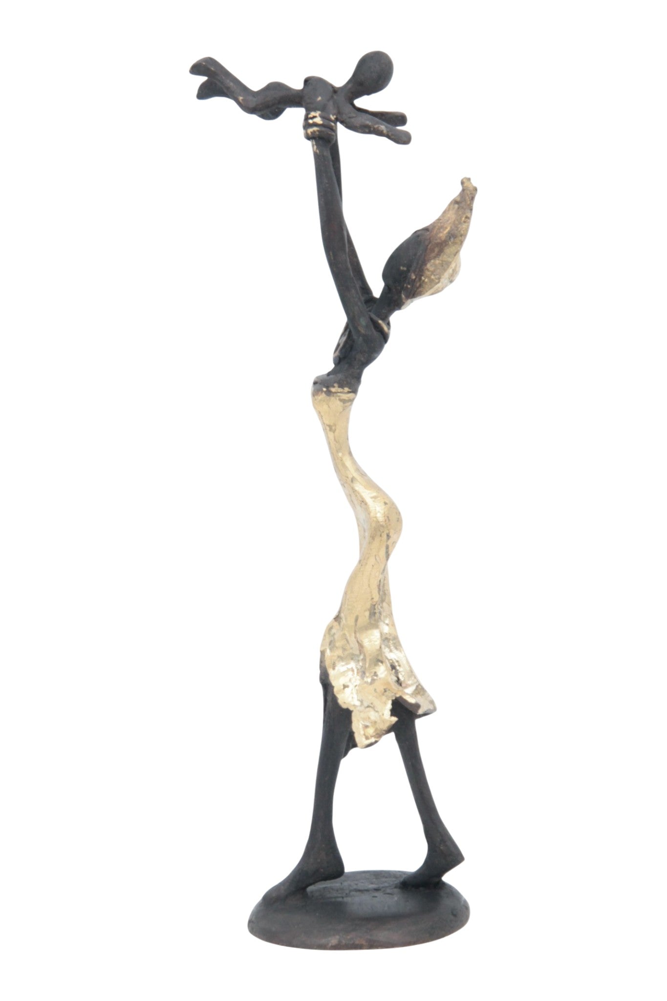 Bronze 15 cm doré n°9 