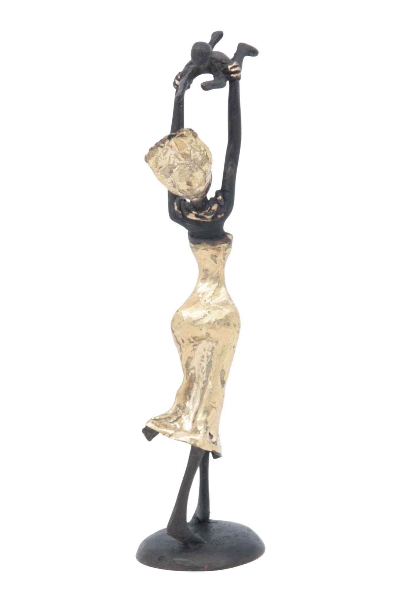 Bronze 15 cm doré n°9 