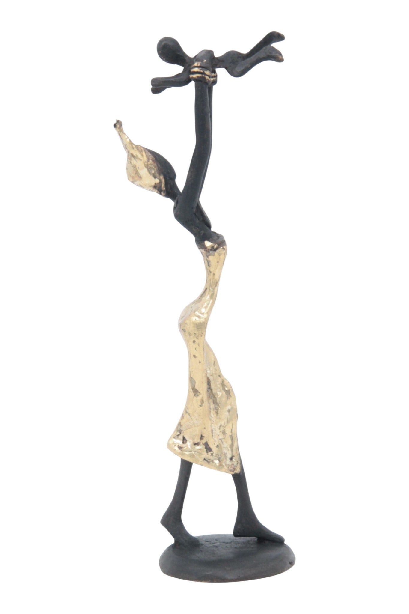 Bronze 15 cm doré n°9 