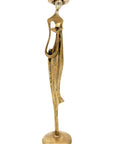 Bronze d'Abdoulaye 35cm gold n°1 