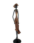Bronze Issouf 70 cm marron n°2 Bronzes d'Afrique