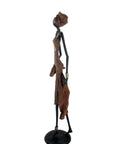 Bronze Issouf 70 cm marron n°2 Bronzes d'Afrique
