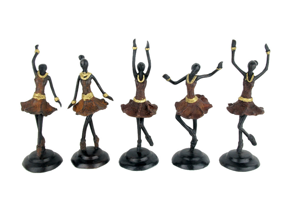 Ballerines 15 cm marron n°3 Bronzes d'Afrique