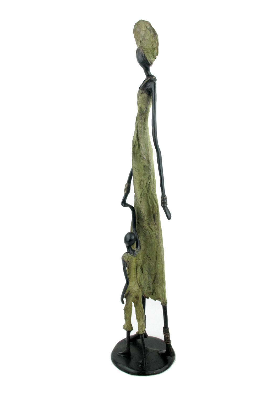 Bronze 55 cm vert n°1 Bronzes d'Afrique