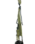Bronze 55 cm vert n°1 Bronzes d'Afrique