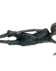 Bronze allongé 20 cm noir n°2 Bronzes d'Afrique