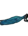 Bronze allongé 50 cm bleu n°1 Bronzes d'Afrique