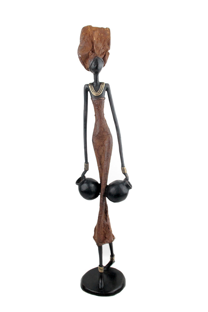 Bronze 55 cm marron n°2 Bronzes d'Afrique