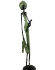 Bronze 55 cm vert n°11 Bronzes d'Afrique