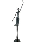 Bronze danseuse 55 cm noir n°1 Bronzes d'Afrique