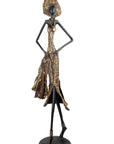 03MIB80 - Bronzes d'Afrique - statues from Burkina Faso