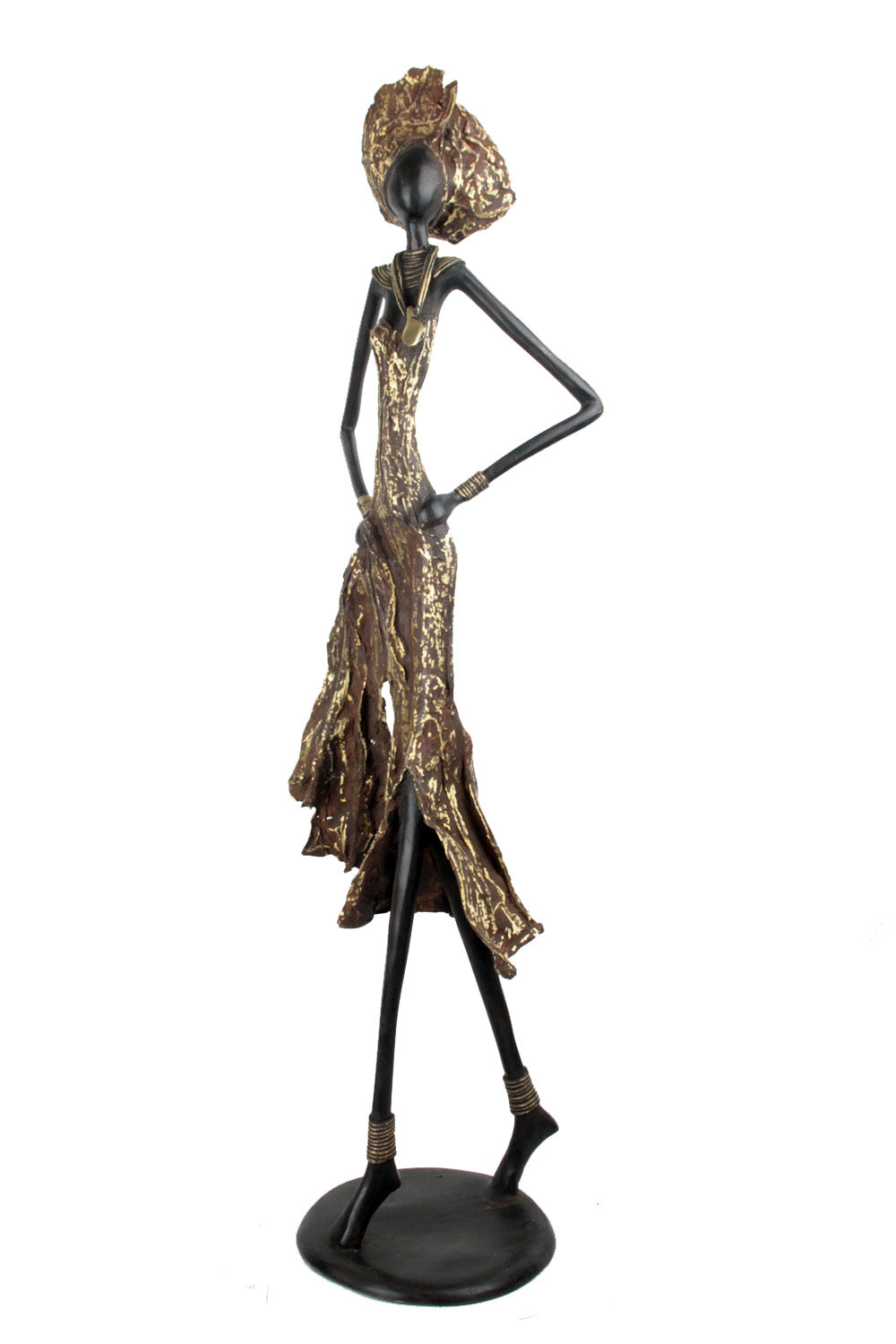 03MIB80 - Bronzes d'Afrique - statues from Burkina Faso