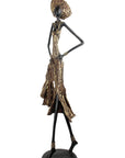 03MIB80 - Bronzes d'Afrique - statues from Burkina Faso
