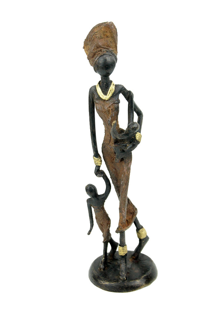 Bronze 25 cm marron n°8 Bronzes d'Afrique