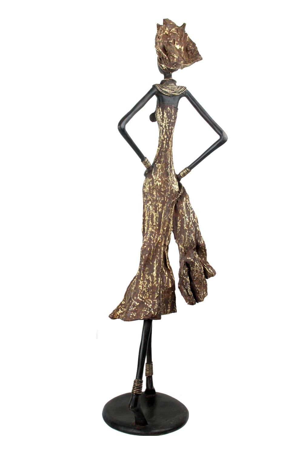 03MIB80 - Bronzes d'Afrique - statues from Burkina Faso