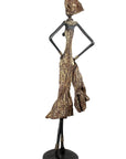 03MIB80 - Bronzes d'Afrique - statues from Burkina Faso