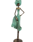 02VBIB70 - Bronzes d'Afrique - statues from Burkina Faso