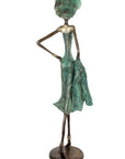 02VBIB70 - Bronzes d'Afrique - statues from Burkina Faso