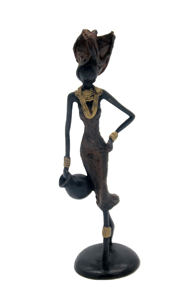 Bronze 20 cm marron n°4 Bronzes d'Afrique